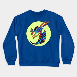 rainbow killer bee ecopop Crewneck Sweatshirt